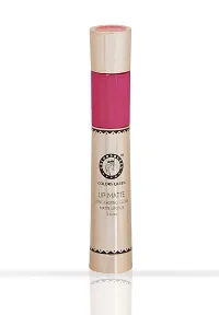 Colors Queen Long Lasting Matte Lipstick (Rose Pink) With Lip Balm-thumb3