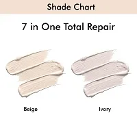 Colors Queen 7 IN 1 Total Repair (CC Cream/Primer/Age-Miracle/Concealer/Sunblock/Moisturizer/Anti-Shine) Foundation (01)-thumb3