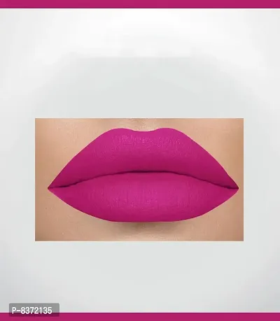 Colors Queen Lip Matte 2in1 Lipstick (Deep Magenta, 8g)-thumb2