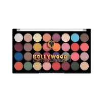 Classic 32 Colours Highly Pigmented Eyeshadow Palette | Waterproof, Easily Blendable With Flawless Finish (Bollywood)-thumb1