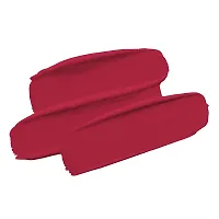 Colors Queen Kiss Proof Non Transfer Matte Lipsticks (Rich Red)-thumb1