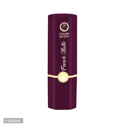 Colors Queen Non transfer French Matte Waterproof Matte Lipsticks (Wine)-thumb4