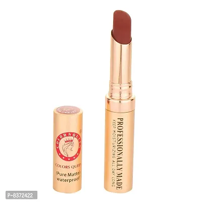 Colors Queen Beauty Lip Pure Matte Lipstick (Coffee, 4g )