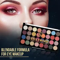 Classic 32 Colours Highly Pigmented Eyeshadow Palette | Waterproof, Easily Blendable With Flawless Finish (Bollywood)-thumb3