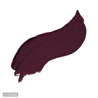 Colors Queen Glitter Lipstick Rockstar Non Transfer, Matte Finish, Smudge Proof, Water Proof, 12 hr Stay Wine (3g)-thumb2