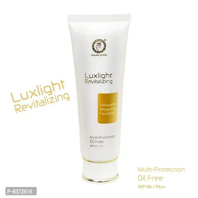 Colors Queen Lux Light Revitalizing || Ultimate Whitening || || Multi-Protection || Oil Free Foundation_{NaturalBeige}-thumb3