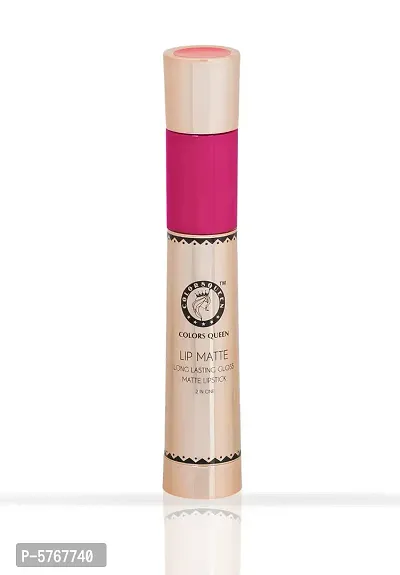 2-In-1 Long Lasting Matte Lipstick (Sharbati Pink)-thumb3