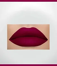 2-In-1 Long Lasting Matte Lipstick (Mehroon)-thumb1