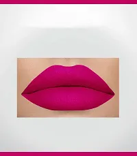 2-In-1 Long Lasting Matte Lipstick (Sharbati Pink)-thumb1