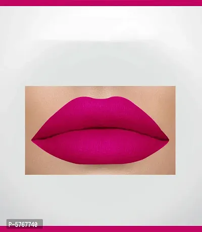 2-In-1 Long Lasting Matte Lipstick (Sharbati Pink)-thumb2