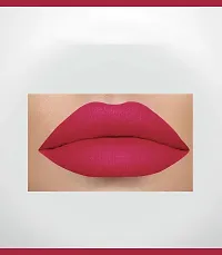 2-In-1 Long Lasting Matte Lipstick (Neon Pink)-thumb1