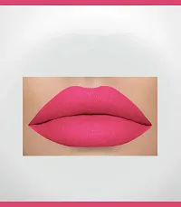 2-In-1 Long Lasting Matte Lipstick (Rose Pink)-thumb1