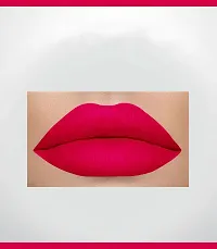 2-In-1 Long Lasting Matte Lipstick (Intense Pink)-thumb1