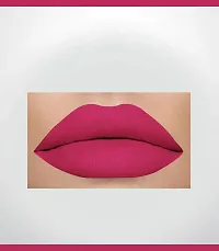 2-In-1 Long Lasting Matte Lipstick (Cherry)-thumb1