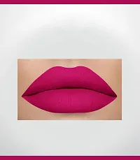 2-In-1 Long Lasting Matte Lipstick (Sharbati)-thumb1