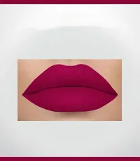 2-In-1 Long Lasting Matte Lipstick (Indian Mehroon)-thumb1