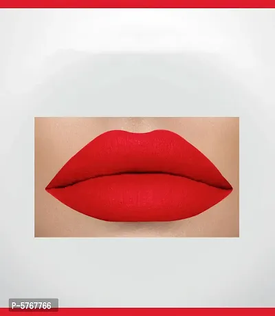2-In-1 Long Lasting Matte Lipstick (Karina Orange)-thumb2