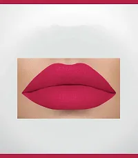 2-In-1 Long Lasting Matte Lipstick (Rose Pink)-thumb1