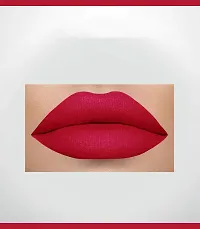 2-In-1 Long Lasting Matte Lipstick (Russian Red)-thumb1