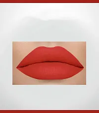 2-In-1 Long Lasting Matte Lipstick (Peach Orange)-thumb1