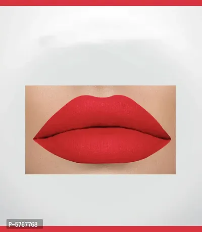 2-In-1 Long Lasting Matte Lipstick (Katrina Orange)-thumb2