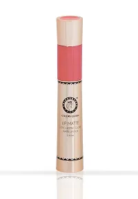 2-In-1 Long Lasting Matte Lipstick (Queen Nude)-thumb2