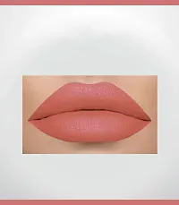 2-In-1 Long Lasting Matte Lipstick (Ice Nude)-thumb1