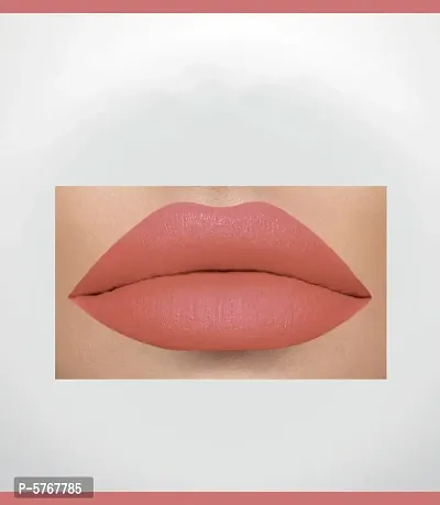 2-In-1 Long Lasting Matte Lipstick (Ice Nude)-thumb2