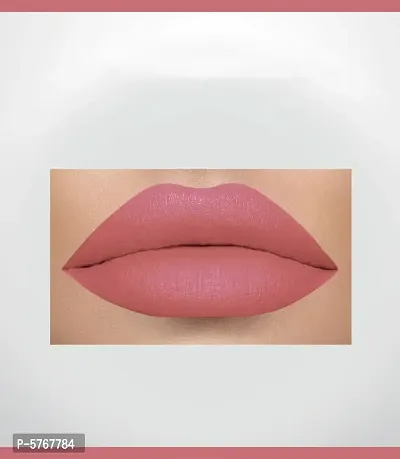 2 In 1 Long Lasting Matte Lipstick Nude Peach Makeup Lips-thumb2