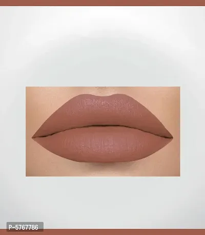 2-In-1 Long Lasting Matte Lipstick (Nude)-thumb2