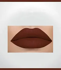 Colors Queen Lip Matte 2in1 Lipstick (Coffee, 8g)-thumb1