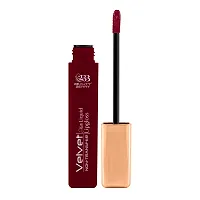 Beauty Berry Velvet Non Transfer Liquid Lipstick for Women (Subtle Red)-thumb2