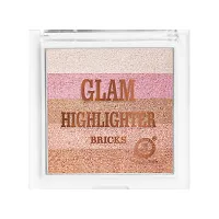 Classic Glam Highlighter For Face Makeup |Highly Pigmented Powder Highlighter Makeup | Multi Color Face Highlighter Palette - Shade- 7, 12G-thumb2