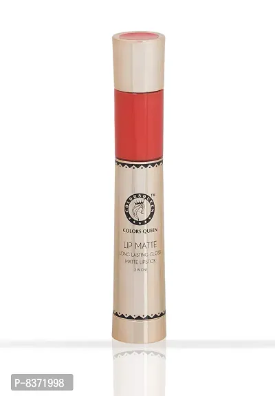 COLORS QUEEN long lasting matte 2 in 1 lipstick ( orange ) (orange, 8 g)-thumb3