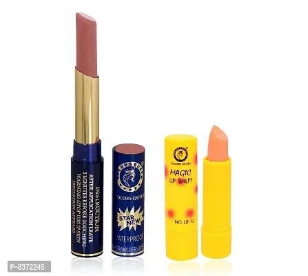 Colors Queen Non Transfer Long Lasting Matte Lipstick (Cat Walk) With Lip Balm