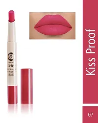 Colors Queen Non Transfer Matte Lipstick (Neon Pink) with soft Kajal-thumb2