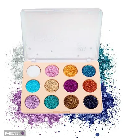 Beauty Berry Focus Your Attitude Glitter Collection Eyeshadow Palette (001)