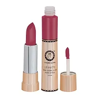 Colors Queen 2 in 1 Matte Lipstick Lip Matte Long Lasting Gloss, Waterproof, Non Transferable Intense Pink (8 Gram)-thumb2