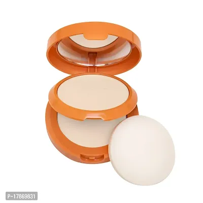 Colors Queen Sun Expert Compact Powder | Compact Powder with SPF 60 and UV Filters, perfect for protecting the Skin from Harmful UV rays and Pollution. Enriched with Vitamin E and Shea Butter. Compact Powder for Normal to Oily Skin Fair 15g-thumb4