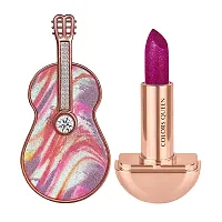 Colors Queen Rock Star Violin Matte Lipstick { Fuchsia}-thumb3