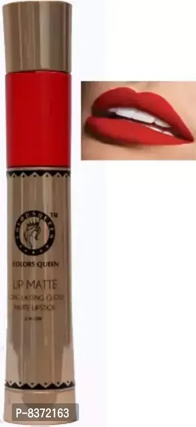 COLORS QUEEN Lip Matte 2in1 Long Lasting Gloss  Matte Lipstick (Red Lable, 13 ml)-thumb3