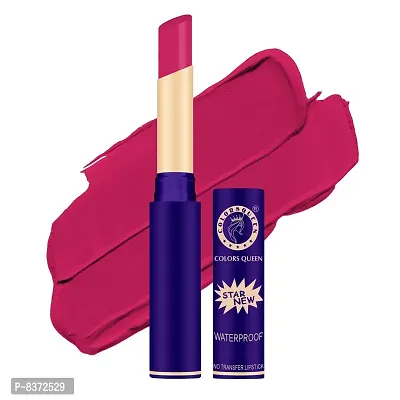 Colors Queen Non-Transfer Matte Lipstick 18Hrs Stay (Wild Rose)
