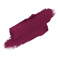 Colors Queen Kiss Lips Matte Lipstick Smudge Proof and Non Transfer Creamy Matte Long Stay Lipstick for Women (Virgin Maroon)-thumb1