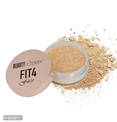 Beauty Berry AIR LIGHT CRYSTAL FACE BLOOMING POWDER (NUDE BEIGE)