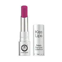 Colors Queen Kiss Lips Matte Lipstick Smudge Proof and Non Transfer Creamy Matte Long Stay Lipstick for Women (Fire Magenta)-thumb2