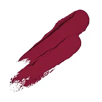 Colors Queen Beauty Lips Velvet Finish Matte Lipstick Highly Pigmented with Smooth Application Long Lasting Lipstick Waterproof Smudge Proof Lipstick for Women (Bridal Maroon)-thumb1