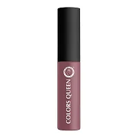 Colors Queen Mellow Matte Lip Cream, Long Wear Liquid Matte Lipstick, Velvety Soft Finish, Weightless Formula, Long Lasting Lipstick, Matte Liquid Lipstick for Women (13 - Mauve Party)-thumb4