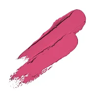 Colors Queen Beauty Lips Velvet Finish Matte Lipstick Highly Pigmented with Smooth Application Long Lasting Lipstick Waterproof Smudge Proof Lipstick for Women (Pink Wink)-thumb1