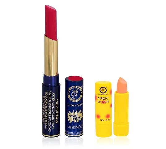 Colors Queen Non Transfer Lipstick With Lip Balm