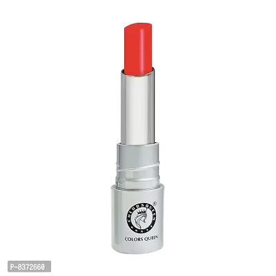 Colors Queen Kiss Lips Non Transfer Lipstick (On Fire Red)-thumb3